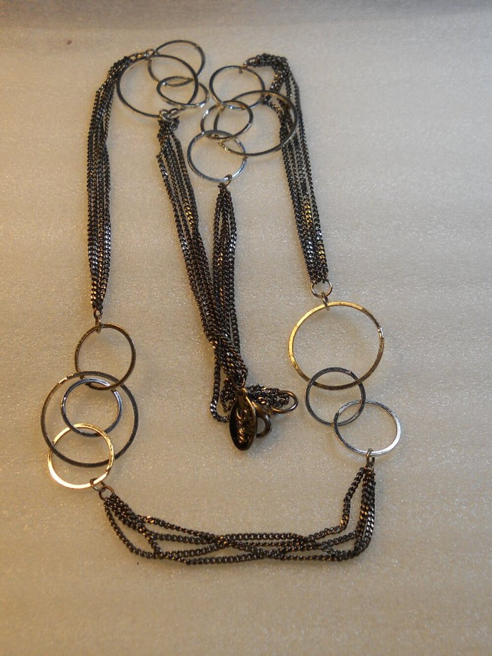Suen - Multi Chain and Circle Necklace   630